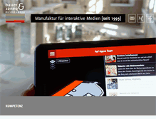 Tablet Screenshot of headwork.de